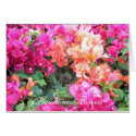 Hawaiian Flowers- blank nature card