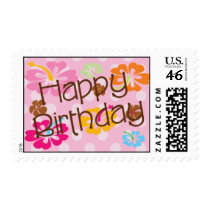 Hawaiian Flowers | Happy Birthday