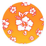 Hawaiian Flowers Sticker