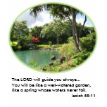 Hawaiian Garden Women's T-Shirt w/Verse