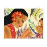 Hawaiian Girl Post Cards