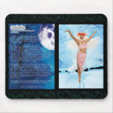 Hawaiian Goddess Poliahu Mousepad mousepad