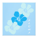 Hawaiian Hibiscus Flowers Aloha Gallery Wrapped Canvas
