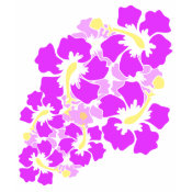 Hawaiian Hibiscus Flowers Tee shirt
