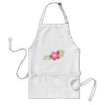 Hawaiian Hibiscus Personalized Apron