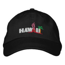 Hawaiian Honeymoon Embroidered Cap Embroidered Baseball Cap