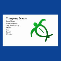 Hawaiian Honu Petroglyph Business Card business cards