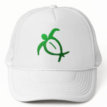 Hawaiian Honu Petroglyph - Hat