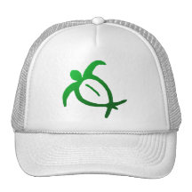 Hawaiian Honu Petroglyph - Hat