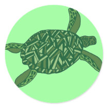 Hawaiian honu (sea turtle) stickers by marcya7 Hawaiian honu (sea turtle) stickers