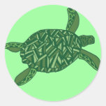 Hawaiian honu (sea turtle) stickers
