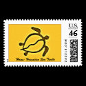 Hawaiian  Honu stamp