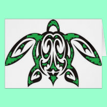 Hawaiian Honu Turtle Card