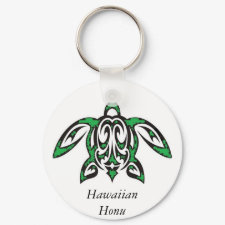 Hawaiian Honu Turtle Keychain keychain