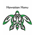 Hawaiian Honu Turtle Ladies T Shirt shirt