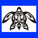 Hawaiian Honu Turtle Postcard postcards