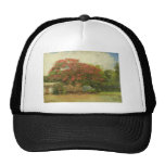 'Hawaiian House' (1901) oil on canvas painting Hats
