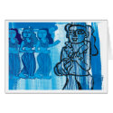Hawaiian Hula Girls cards by JingandMikeCompany Hawaiian Hula Girls cards