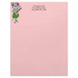 Hawaiian Hula Mouse letterhead