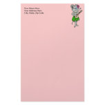 Hawaiian Hula Mouse Stationery Paper
