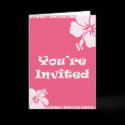 Hawaiian Invitation cards