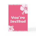Hawaiian Invitation cards
