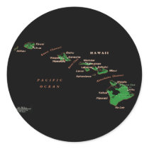 Hawaiian Island Sticker