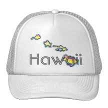 Hawaiian islands Hawaii hat