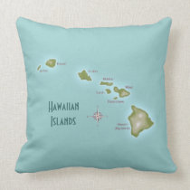 Hawaiian Islands pillows