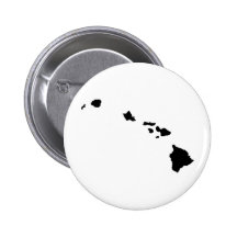 Hawaiian Islands Pinback Buttons