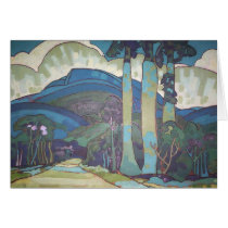 'Hawaiian Landscape' - Arman Manookian Card by SolPacifico 'Hawaiian Landscape' - Arman Manookian Card