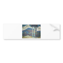 Hawaiian Landscape by Arman Manookian, 1928 Bumper Sticker