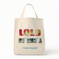 Hawaiian "Lolo Ho`omo`a" Grocery Tote Tote Bag