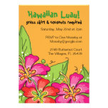 Hawaiian Luau! Invitations