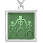 Hawaiian Mother Petroglyph Necklace