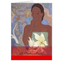 Hawaiian Mother's Day Card