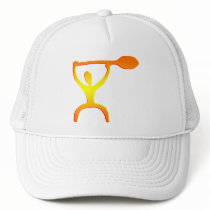 Hawaiian Paddle Man Petroglyph - Hat