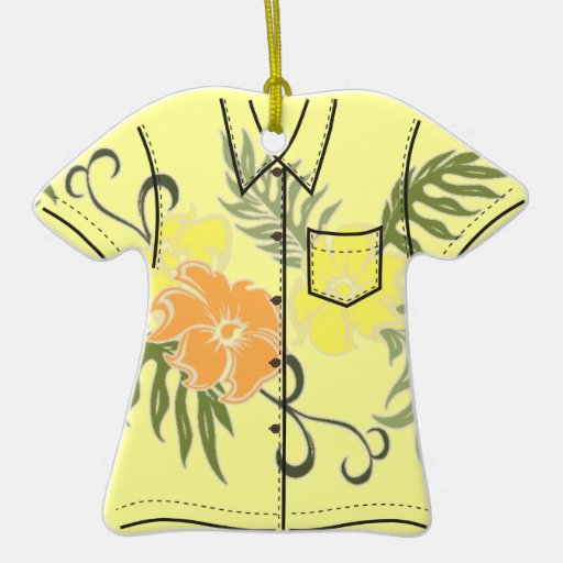 hawaiian shirt ornament