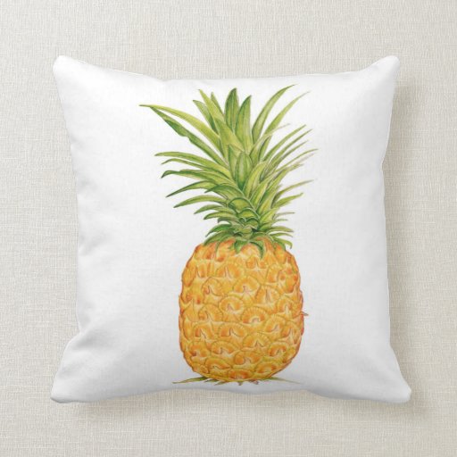 pineapple shaped throw pillow