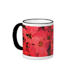 Hawaiian Poinsettias in the rain Coffee Mugs