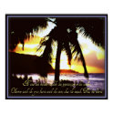 Hawaiian Quote Poster posters