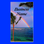 Hawaiian rainbow Business Card business cards