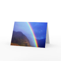 Hawaiian Rainbow Card