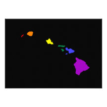 Hawaiian Rainbow Cards