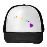 Hawaiian Rainbow Hat