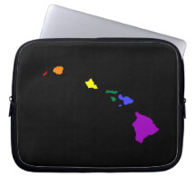 Hawaiian Rainbow Laptop Sleeve
