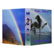 Hawaiian Rainbows Binder binder