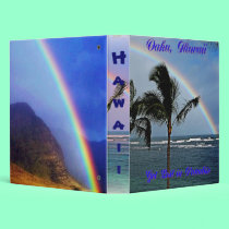 Hawaiian Rainbows Binder
