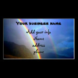 Hawaiian raindow Business Card business cards
