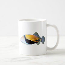 Hawaiian Reef Trigger Fish Coffee Mugs